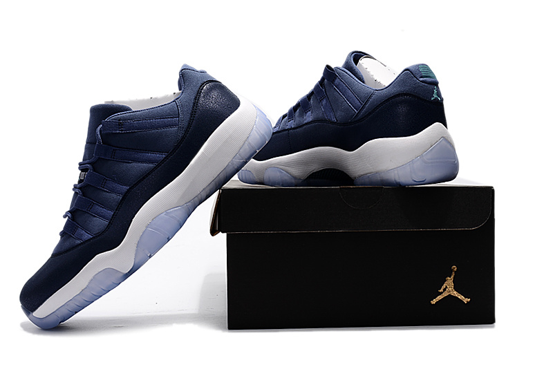 Air Jordan 11 Low Blue Moon Shoes